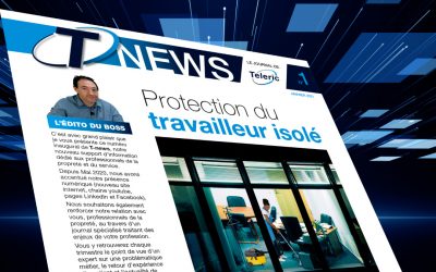 INFOS : Teleric lance T-NEWS, journal spécialisé du secteur de la propreté