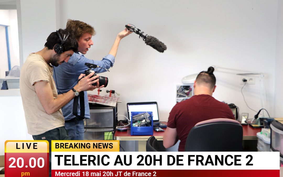 JT : TELERIC AU JOURNAL DE 20H DE FRANCE 2 !