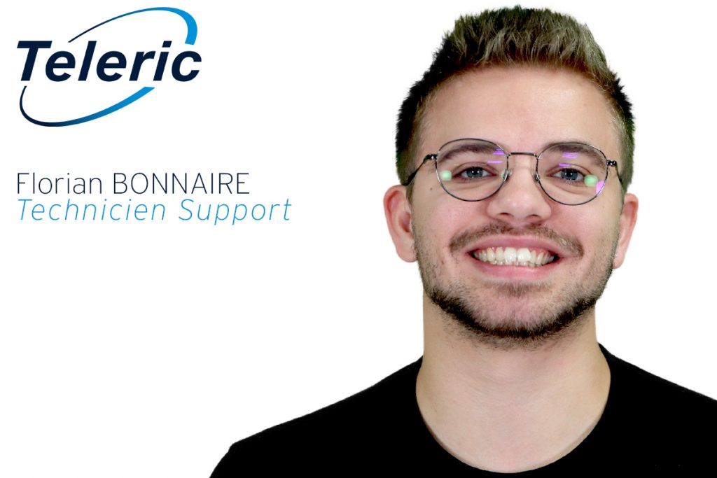 Florian Bonnaire, nouveau technicien support Teleric