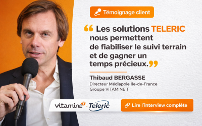 Les solutions Teleric nous permettent de fiabiliser le suivi du temps