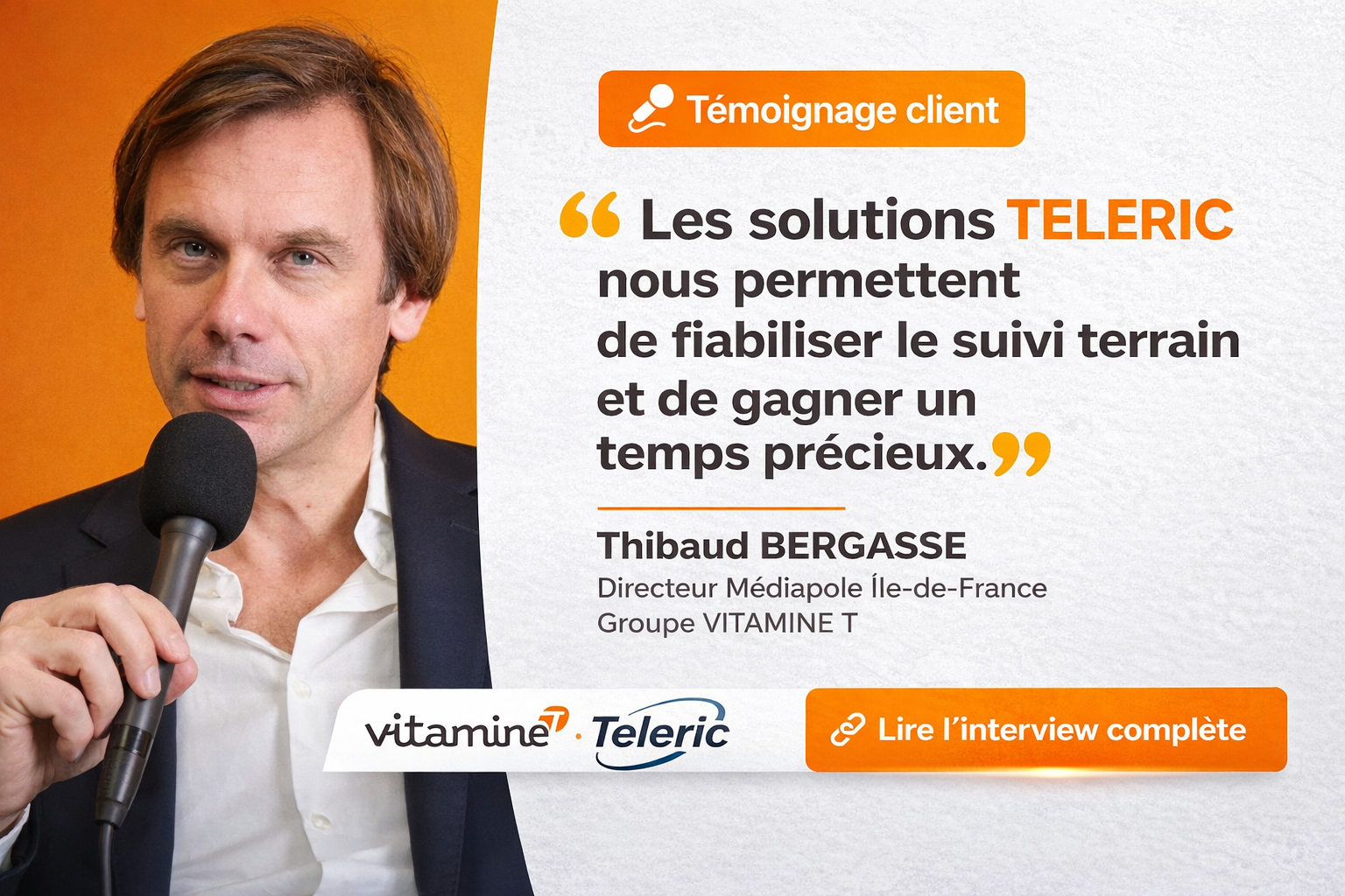 Teleric - visuel linkedin VITAMINE T